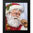 thumbnail image 2 of Corti, Marcello 12x14 Black Modern Framed Museum Art Print Titled - Ole Saint Nick, 2 of 5