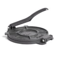 thumbnail image 1 of Prensa para tortillas Alpha Living - Máquina para hacer quesadillas de hierro fundido de 8 pulgadas - Prensa para hacer empanadas de alta resistencia - Máquina para hacer tortillas de hierro fundido p, 1 of 6