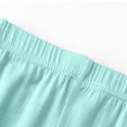 thumbnail image 6 of Girl Leggings Soft Cotton Stretchy Pants Thin Footless Tights Ankle Length Stockings Spring Summer Outfit (8 Years, Light Blue), 6 of 7