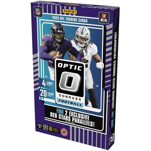 Collectible 2025 Panini Donruss Optic Football International Hobby Box
