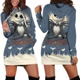 thumbnail image 3 of Vestido con capucha de Jack Skellington, suéter, vestido de moda de Disney, sudadera, vestido con capucha con estampado 3D por todas partes para mujer, 3 of 5