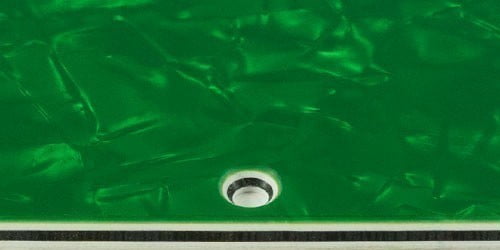Pickguard For Fender Standard Strat - Green Pearl