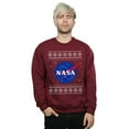 thumbnail image 2 of NASA Chandail Classique Fair Isle pour Hommes, 2 of 3