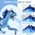 thumbnail image 4 of R.C. Water Spray Dragon Toy - 2.4GHz Remote Control Walking Dinosaur with LED Eyes & Realistic Roar, Shoots Water Streams, Rechargeable Battery, Outdoor Pool & Backyard Play for Kids Ages 6+, 4 of 8