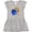 AC-Heather Grey, variant on Inktastic Virgo Constellation Zodiac Sign Illustration Girls Toddler Dress