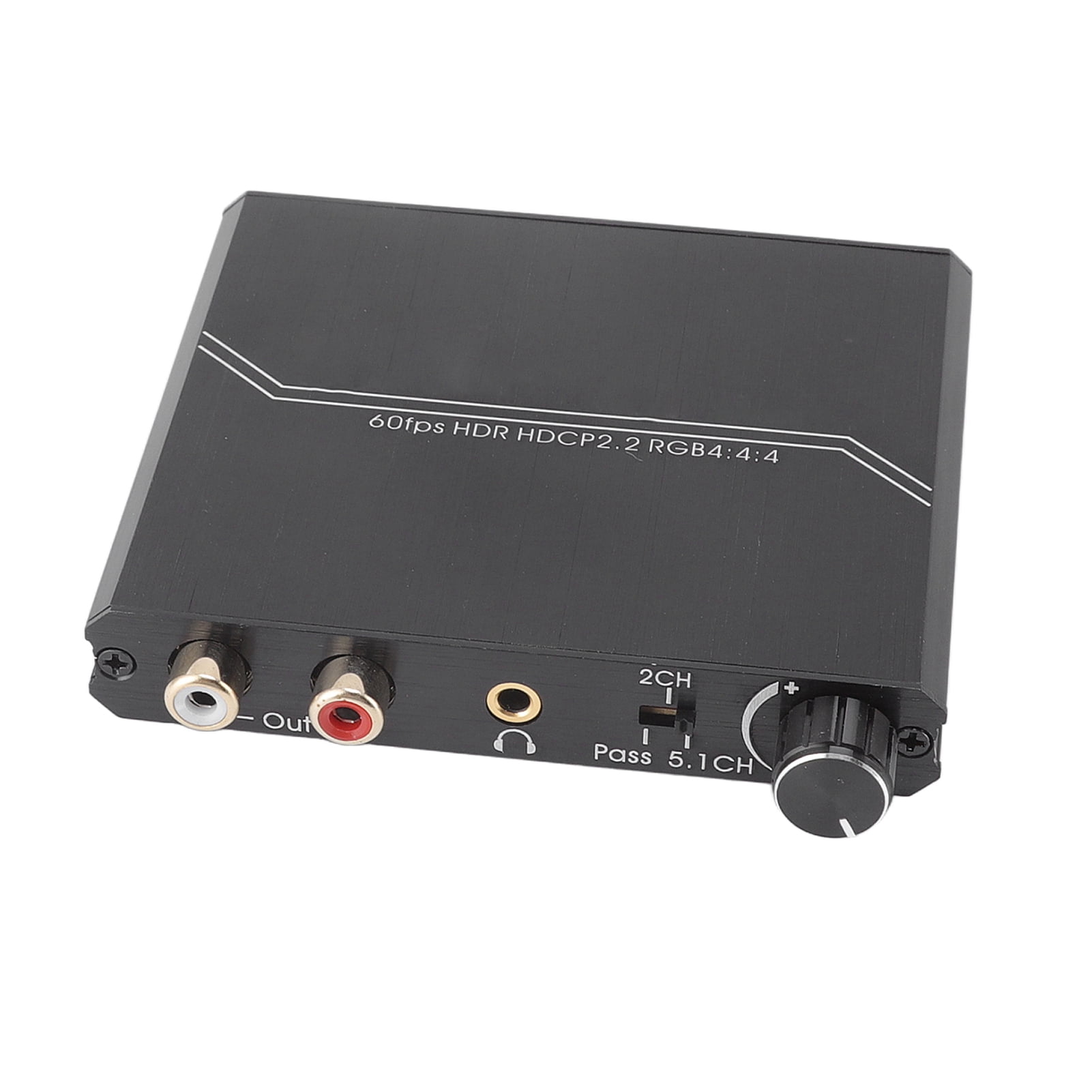 Extracteur Convertisseur d'Interface Multimédia HD, Extracteur d'Interface Multimédia HD 3,5 mm Multifonction pour Caméra HD pour Lecteur DVD