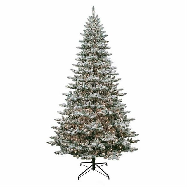 Kurt S. Adler TR71900FPLC 9 ft. Pre-Lit Snow Pine Artificial Tree