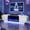 70” White+40" Fireplace, variant on Blotout 70.9" Fireplace TV Stand with 40" Electric Fireplace, LED Lights, Storage Cabinet for TVs Up to 90", Modern Entertainment Center