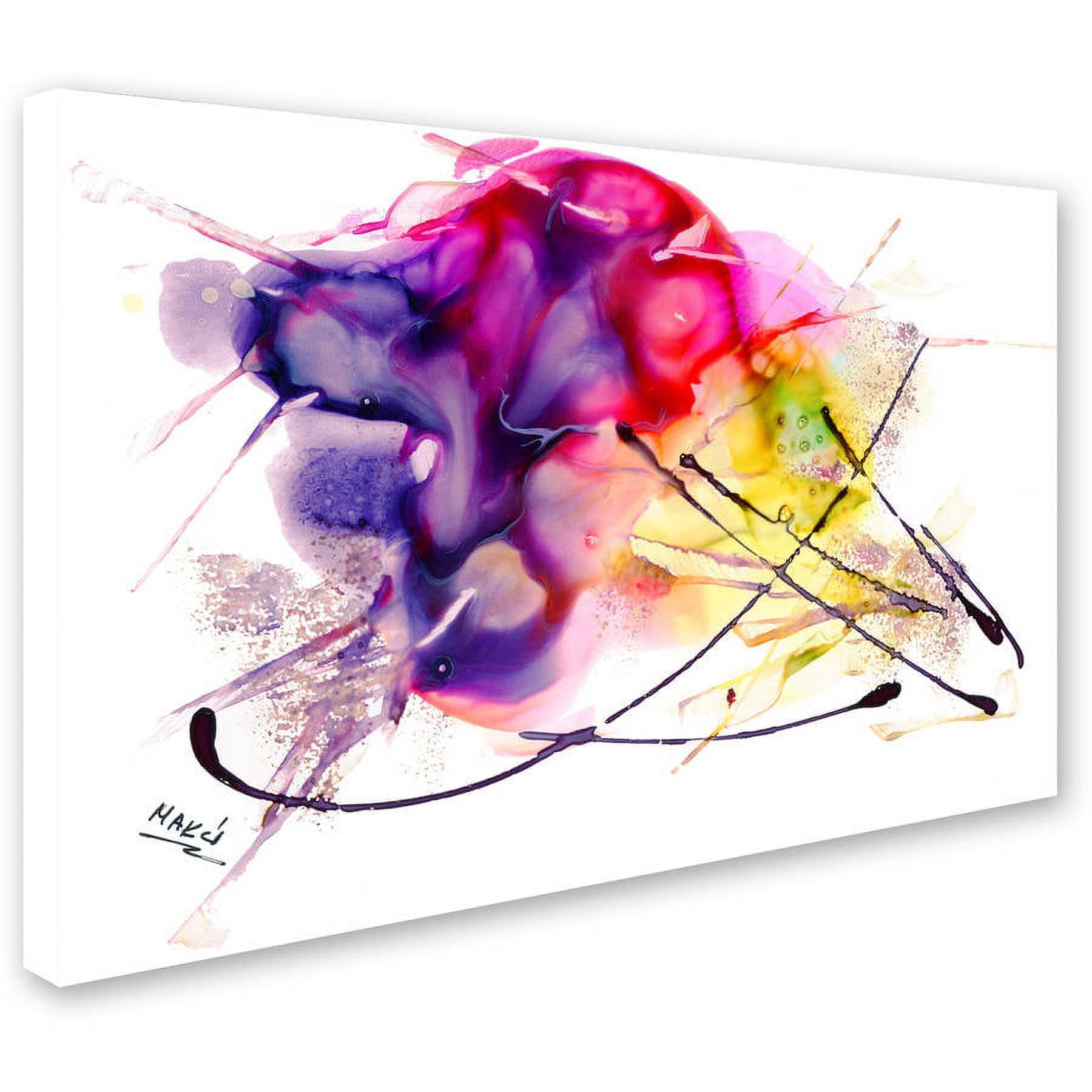 Trademark Fine Art "Abstract 08" Canvas Art by Mako