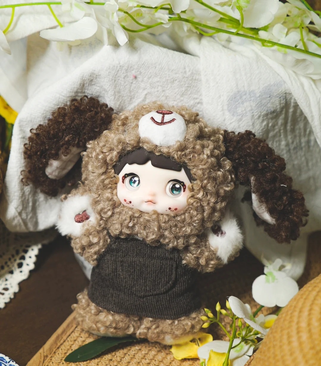 Nommi Puppy Diary Series Plush Blind Box Figures 1PC Cute Dog Collectible Toys Birthday Gifts