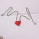 thumbnail image 2 of Collar con colgante en forma de corazón de ladrillo colorido para parejas, llavero de amistad, conjunto de joyas de rompecabezas hecho con elementos de San Valentín, 2 of 4
