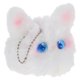 thumbnail image 4 of Soft Plush Bunny Keychain – Cute Fluffy Rabbit Pendant Bag Charm Stuffed Animal Accessory Decorative Hanging Ornament for Backpacks Handbags, 4 of 5