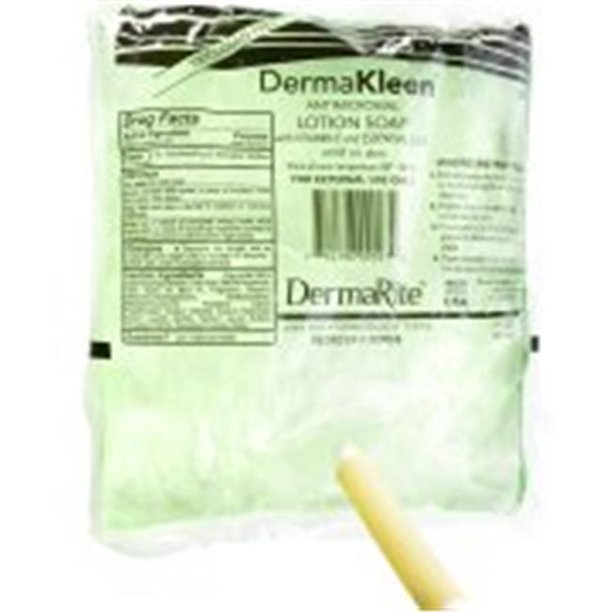 583177EA 800 ml DermaKleen Antimicrobial Soap Dispenser Refill Bag, Green Case of 12