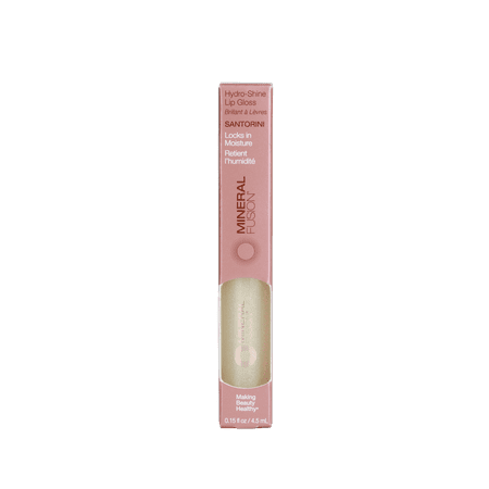 MINERAL FUSION Cruelty-Free, Lightweight Hydro-Shine Lip Gloss Santorini