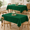 Hunter Green-54" x 78" (2 Pack), variant on Faux Linen Tablecloths Rectangle 60 X 84 Inch - 2 Pack Neutral Table Clothes For 4-6 Foot Tables Wrinkle-proof Burlap Cover Dinin
