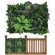 thumbnail image 5 of Artificial Plants Wall Panels, UV Protected Privacy Screen for Garden Fence, Indoor, Outdoor, Home, Backyard 03, 5 of 5