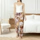 thumbnail image 4 of Fotbe Colorful Seashells Pantalones de Pijama para Mujer, Pantalones de Dormir, Pantalones Pj con Cordón y Bolsillos-XX-Large, 4 of 6