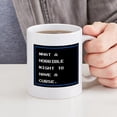 thumbnail image 4 of CafePress - What A Horrible Night To Have A Curse Mug - 11 oz Ceramic Mug - Novelty Coffee Tea Cup, 4 of 4
