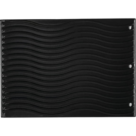 NAPOLEON 2-Sided Porcelain-Enameled Cast-Iron Griddle 18" x 13" Black 56041