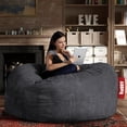 thumbnail image 4 of Puff Cama King Size 2 en 1 Baggy Negro 180 x 180 cm Baggy Puff Baggy 2 Bed King Black 180 x 180 cm, 4 of 4