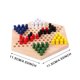 thumbnail image 3 of Tablero de Halma chino de madera. Juego educativo clásico de Halma para niños. Juego de estrategia familiar chino., 3 of 6