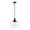Oil Rubbed Bronze, variant on JONATHAN Y Schoolhouse 14" 1-Light Bohemian Farmhouse Iron/Glass LED Pendant, Oil Rubbed Bronze/Clear