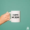 thumbnail image 6 of I Love It When My Wife Lets Me Go Golfing Funny Golf Gifts For Husband From Wife Player Lover Novelty Drinkware Ceramic Mug 11 oz White, 6 of 8