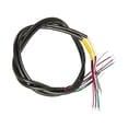 thumbnail image 2 of 2 cables de conexión para guitarras eléctricas, 45 cm (17,72 pulgadas), revestimiento de PVC versátil, cables para pastillas con reducción de ruido, r, 2 of 8