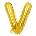 thumbnail image 2 of Riforla Gold Letters Balloons Wedding Birthday Party Decorations Banner Party Gold Letters Balloons Party Flag Balloon Set Home Decor V, 2 of 3