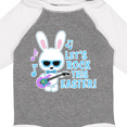 thumbnail image 4 of Inktastic Lets Rock This Easter with Bunny and Guitar Boys Long Sleeve Baby Bodysuit, 4 of 5