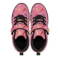 thumbnail image 3 of Psesaysky Children's Velcro Sneakers Cherry and Daisy Printed Sports Shoes Walking Shoes for Girls Students Size 11-15, 3 of 7