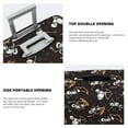 thumbnail image 3 of Kdxio Jumping Skull Pattern Luggage Cover for Travel,Elastic and Durable,Fits 18-32 Inch,Anti-Scratch Suitcase Protector-No luggage included, 3 of 5