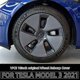 thumbnail image 3 of 18 Inch For Tesla 3 Hubcap Hight Performance 3 Wheel Cover Replacement Wheel Cap Cover Car Accessories 2022 # Yogu, 3 of 4