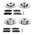 thumbnail image 3 of PowerStop Front and Rear Z23 Evolution Sport Carbon-Fiber Ceramic Brake Pad and Drilled & Slotted Rotor Kit Fits: DODGE Select Models K4386, 3 of 10