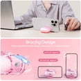thumbnail image 3 of Funda para AirPods Pro 3 con cierre de seguridad, rosa transparente, 3 of 8