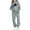 Gray, variant on Girl Boys Tracksuit 2Pcs Casual Sweatsuit Teen Girls Long Sleeve Graphic Hoodied Casual Sweatpants Set