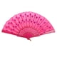 thumbnail image 2 of Abanico De Mano De Tela Rosa, Bolso Plegable De Plástico Con Lentejuelas Bronceadoras, Regalo De Fiesta Para Niña SM SunniMix Ventilador de la mano, 2 of 7