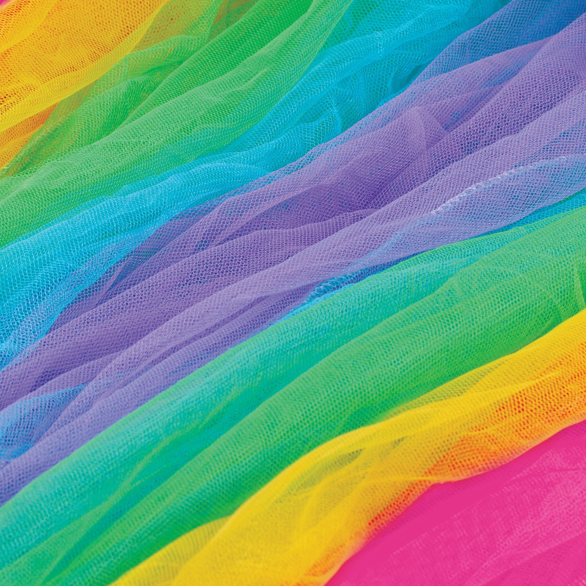 Under the Rainbow Multicolor Round Bed Canopy