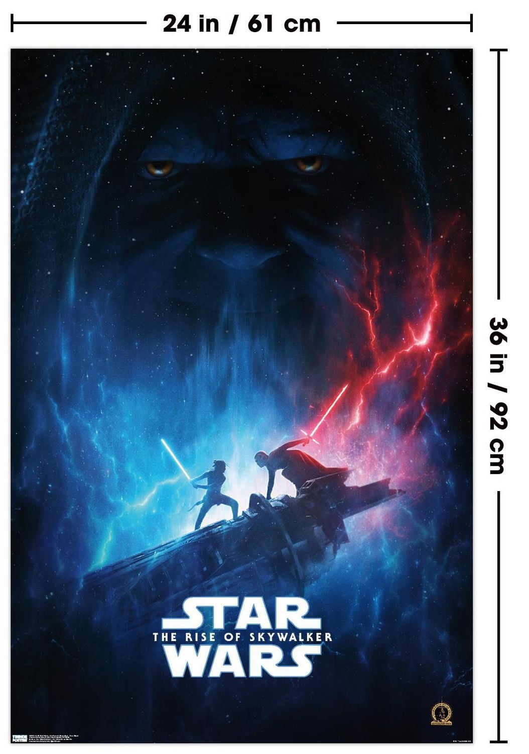 24X36 Star Wars: The Rise of Skywalker - One Sheet Wall Poster, 24" x 36"