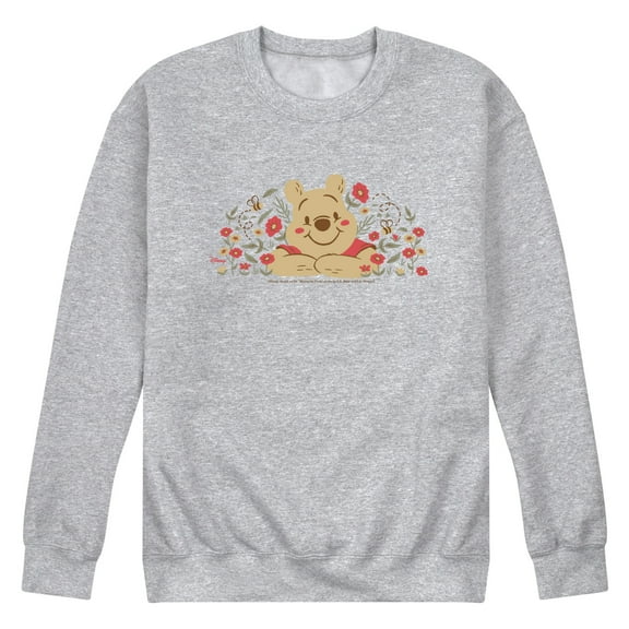 Winnie The Pooh - Winnie Florals - Men's Crew Fleece Sweatshirt
