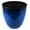 Blue, variant on (EPR18-105 Large Egg Shaped Planter - Modern Indoor & Outdoor Decorative Flower Pot/Box (18 Inch, Blue Flower)