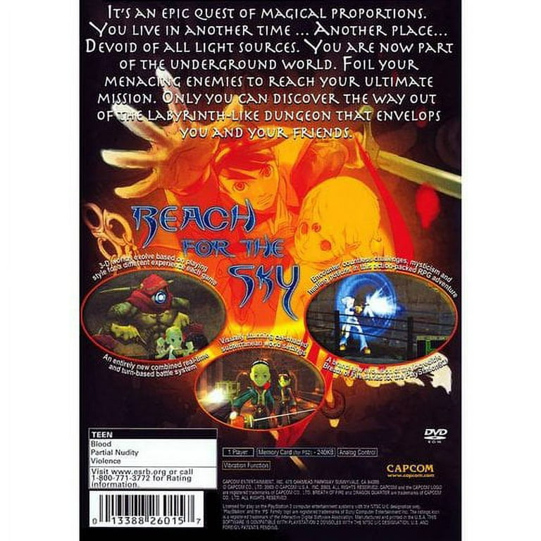 Jeu PS2 : Breath Of Fire V - Dragon Quarter (Version Japonaise) - Bon état