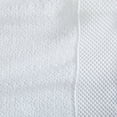 thumbnail image 6 of Market & Place 100% Cotton Textured 6-Piece Bath Towel Set, White, 6 of 6