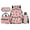 Cute Capybara Pink, variant on Jeiento Axolotl 17 Inch Teen Girls Backpack Set 4-Piece Lunch Bag Pencil Case Water Bottle Holder Pink Cherry Blossom Lightweight Large Capacity School Bookbag for Kids Students Back to School