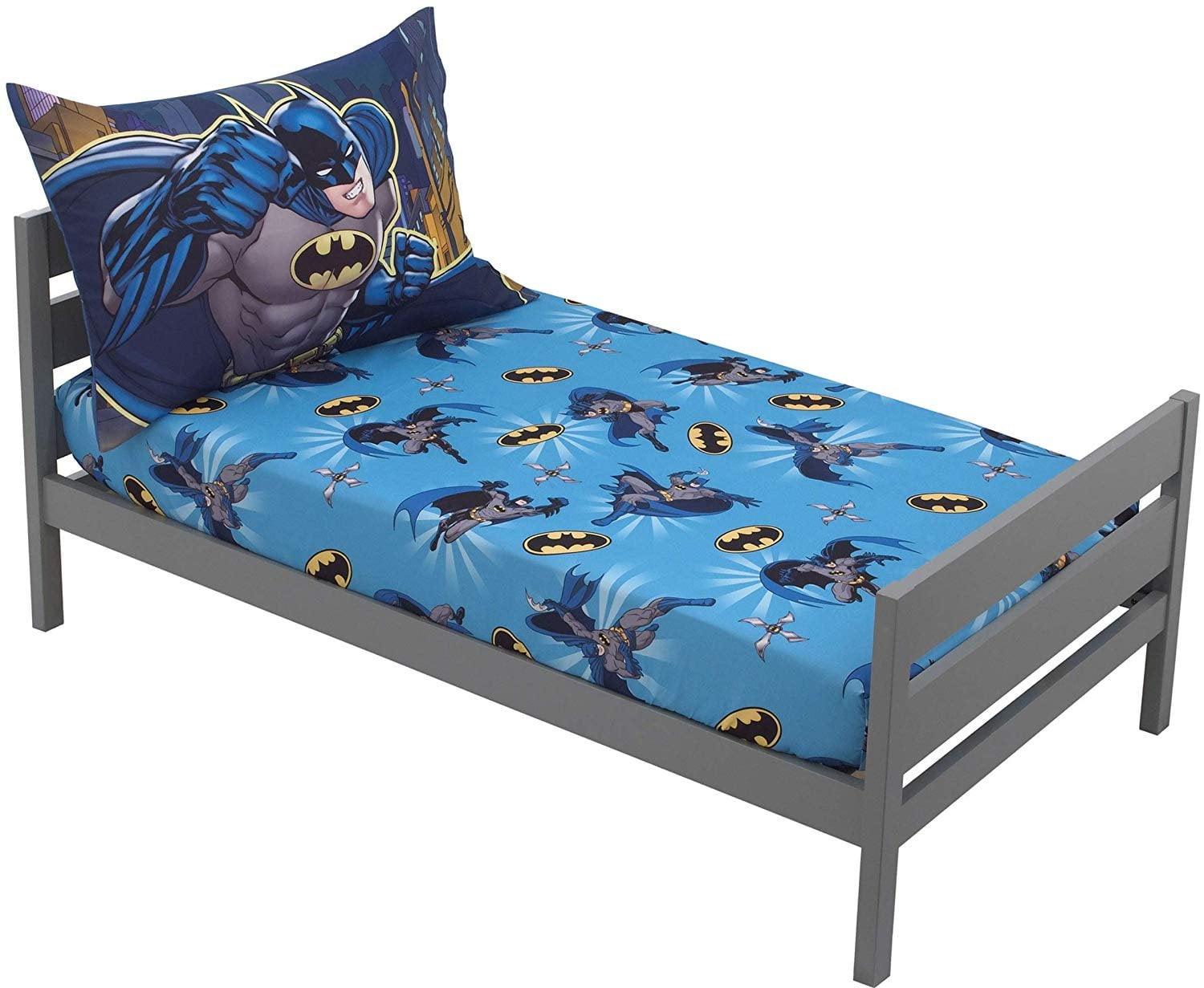 2 Pieces Batman Standard Size Reversible Pillowcase Set 
