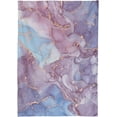 thumbnail image 2 of Coolnut Outdoor & Indoor Rectangle Tablecloth,Blue Purple Marble Texture Dinner Table Cover for Patio, Picnic, Holiday Party 60x90In, 2 of 7