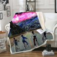 thumbnail image 1 of Stranger Things Couverture en Polaire Imprimée 3d_cadeau de g, 1 of 3