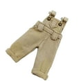 thumbnail image 4 of Ropa para muñecas a escala 1:12, pantalones, ropa para muñecas, regalos de cumpleaños, ropa, cuerpo de modelo, muñecas. Beige, 4 of 9