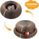 thumbnail image 1 of Tablero rascador para gatos con bola de campana, tapete rascador plegable, juguete para gatos, 1 of 4