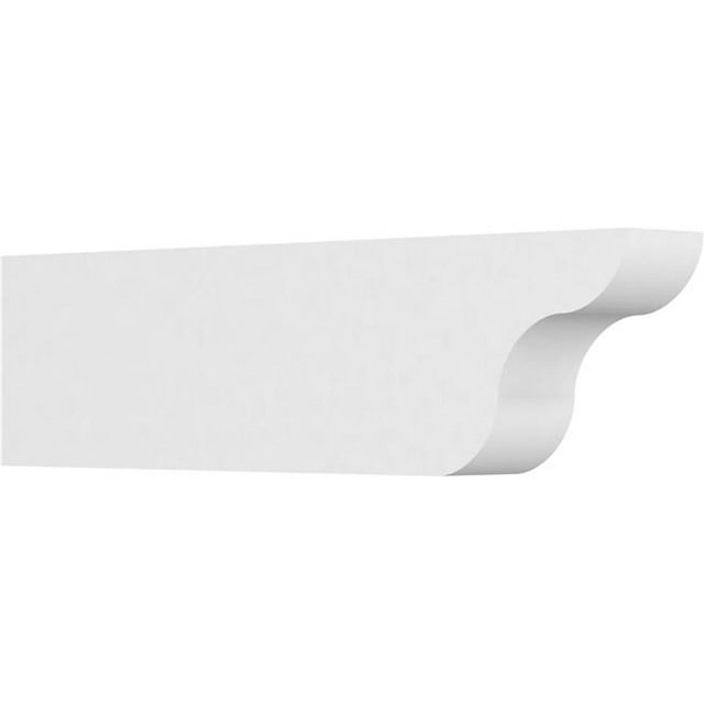 Ekena Millwork RFTP04X08X30CAR 8 x 4 x 30 in. Standard Carmel Architectural Grade PVC Rafter Tail